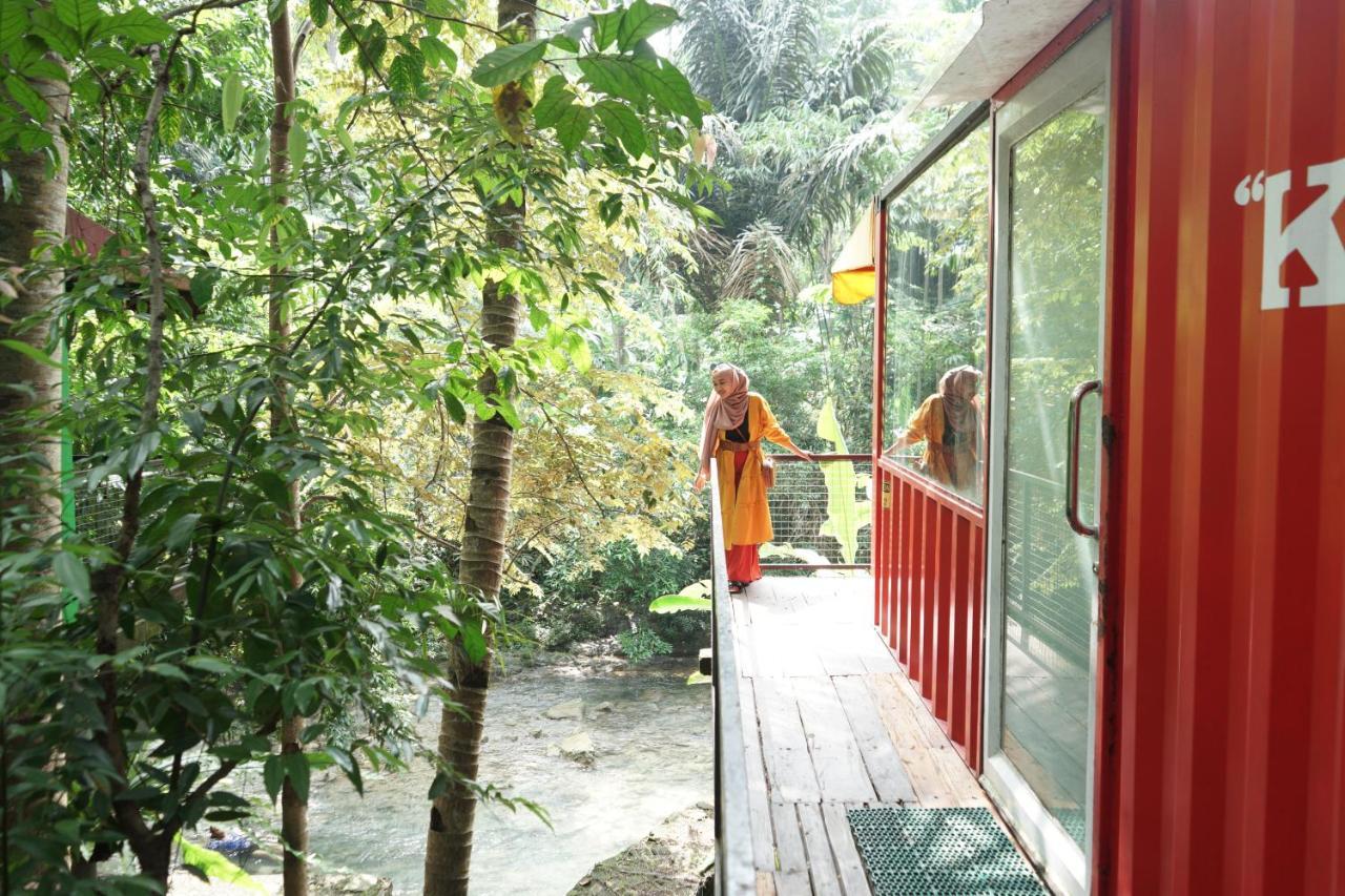 Hau Eco Lodges Citumang Pangandaran Exterior foto