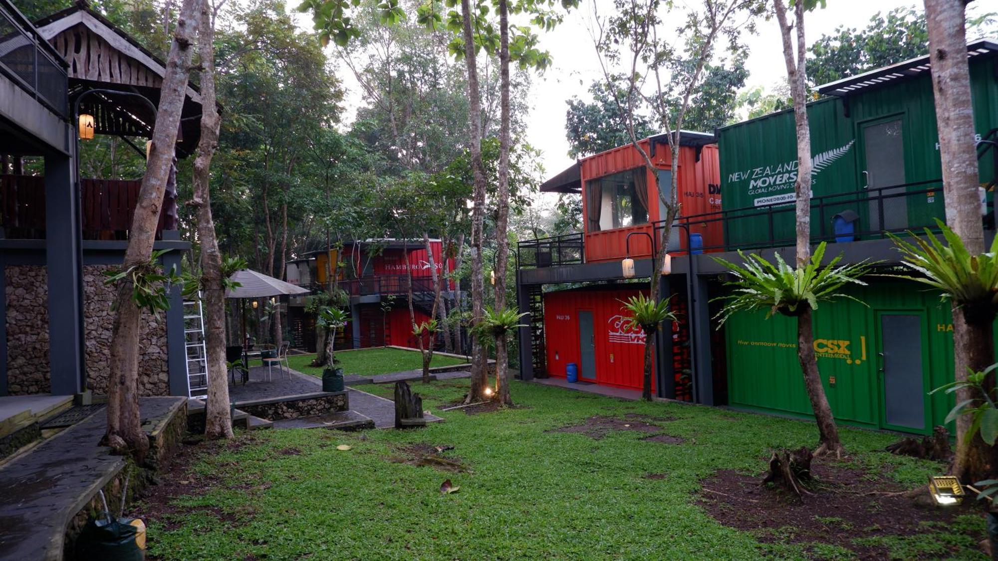 Hau Eco Lodges Citumang Pangandaran Exterior foto